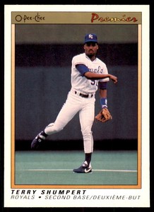1991 O-Pee-Chee Premier Terry Shumpert Baseball Cards #108