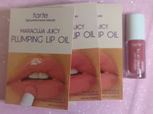 4 x Tarte Maracuja Juicey Plumping Lip Oil shade: Rose .0169 oz each travel size - Picture 1 of 4