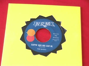 SAVOYS~ SLAPPIN RODS AND LEAKY OIL~MEGA RARE~ DOMINO~~INSTRUMENTAL~GARAGE - Imagen 1 de 2