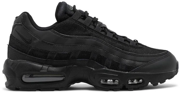 靴 NIKE AIR MAX 95 Essential Black 27 Nike Air Max 95 Essential Triple Black for Sale - Authenticity