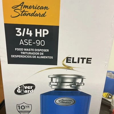 Elite Corded 3/4-HP Continuous Feed Noise Insulation Garbage Disposal - Image 1 of 4