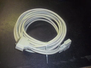 Heavy Duty Parallel Cable, DB25 IEEE-1284 Male to Female, 25 ft Length - Picture 1 of 3