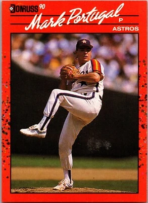 1990 Donruss - #542 Mark Portugal - Image 1 of 2