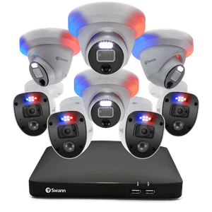 SwannForce 8 Camera 8 Channel 1080p Full HD DVR Security System (Plain Box - Picture 1 of 6