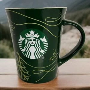 Starbucks 2020 Holiday Mug – 10oz Green Coffee Cup – Mermaid Logo – NEW - Picture 1 of 4