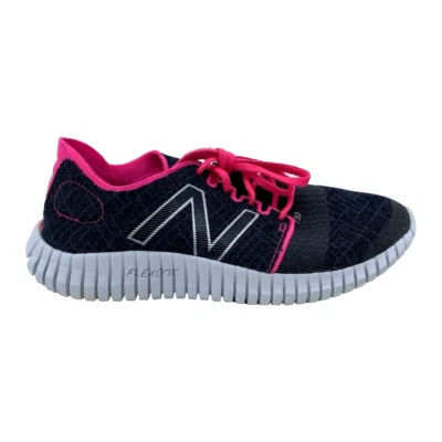 New Balance Flex Ride Running Shoes Women's 7.5B Black W730LB3 Stripe Lace Up - Image 1 of 4