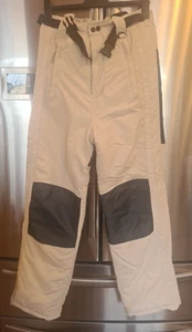 Neue Skihose für Damen oder Mädchen in Gr. 176, Farbe Nude mit Hosenträgern - Bild 1 von 10