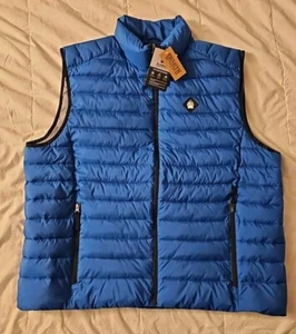 NUOVO Alaskan Hardgear By Duluth Trading Uomo Eco Puffin Blu PufferVest 2XL - Foto 1 di 9