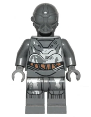 Lego RA-7 Protocol Droid 75051 Dark Buish Gray Star Wars Minifigure - Image 1 of 2