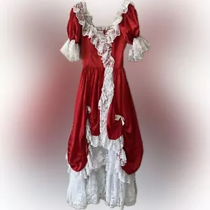 Vintage Loralie Edwardian Victorian Formal Dress Renaissance Festival size 8 - Picture 1 of 7