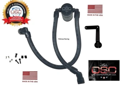 J&L JLT billet oil separator catch can 2011-24 F-150 5.0 V8, 3.5 2.7 V6 ECOBOOST - Imagen 1 de 4