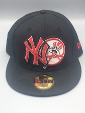 New York Yankees MLB New Era NE 59FIFTY Authentic Blaster Cap Hat Fitted 7 1/2