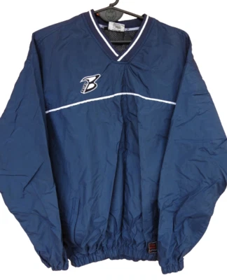 Vintage BASRY Sport Austria Sports Training Jacket Nylon Windbreaker Blue (L/XL) - Image 1 of 4