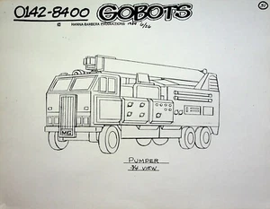 Challenge of the GoBots 1984 Production COPY Model Cel Hanna-Barbera Productions - Picture 1 of 2