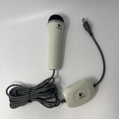 Logitech USB Mic Microphone A-0234A For PS2 PS3 PS4 Xbox One Xbox 360 - Image 1 of 4