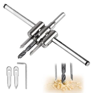 Kreisschneider Holz Verstellbar Einstellbar Legierung Kreislochsäge Mit 30-300Mm - Bild 1 von 7