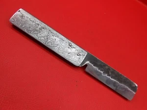 Custom Handmade Glass Breaker Pocket knife Carbon Blade Damascus Handle S548 - Picture 1 of 12