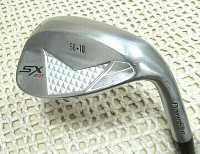 POWER BILT SX 201 SAND Wedge 56-10 Degree 35.5" RH ~ Wedge Flex Steel Shaft - Image 1 of 4