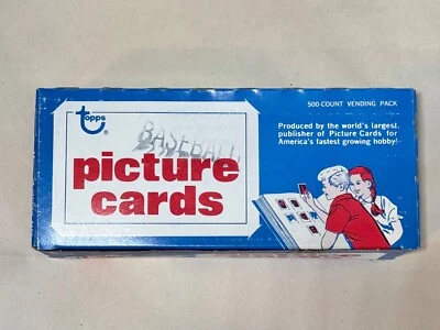 1984 TOPPS BASEBALL VENDING BOX, UNSEARCHED 500 CARDS possible, MATTINGLY RC - Image 1 of 4