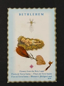 holy card relic santino reliquie reliquia "TIERRA SANTA" - Picture 1 of 1