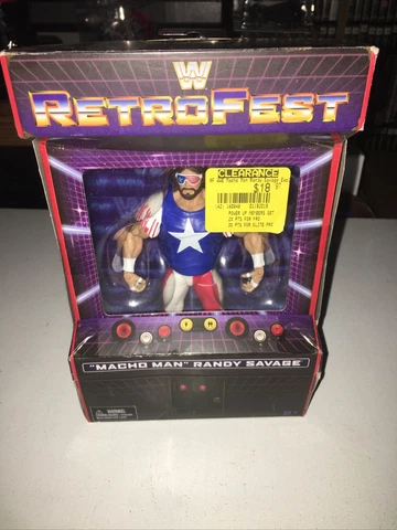 WWE ELITE COLLECTION RETROFEST MACHO MAN RANDY SAVAGE W/ HAT WRESTLING FIGURE Cover