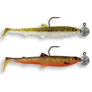 Westin BULLTEEZ R N R Gummifisch Set fertig montiert Angelset Raubfisch 7g 2pcs - Bild 1 von 3