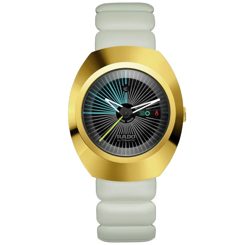 Rado DiaStar Original X Tej Chauhan 38mm Rubber Band Watch R12165155