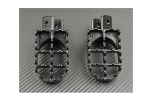 Left & Right Front Wide Footrest Foot Pegs YAMAHA PW 50 - Picture 1 of 3