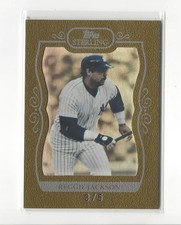 2008 Topps Sterling Framed Gold #152 Reggie Jackson Yankees /5 