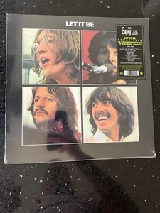 THE BEATLES Let It Be 180g Remastered Vinyl LP Record 12" 2012 New Sealed - Picture 1 of 3