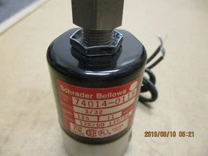 NEW OTHER, SCHRADER BELLOWS 740140115 SOLENOID VALVE, 120V, 2 WAY, N.O. - Picture 1 of 3