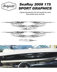 SeaRay 2008 175 Sport Decal/Graphics - Picture 1 of 2