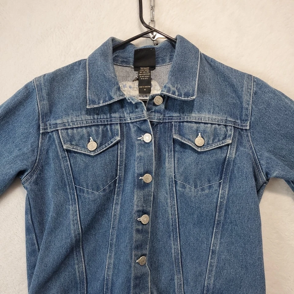 Chaqueta vaquera Ouray Denim para mujer talla M triángulo X rancho alce Wyoming Foto 1 de 4