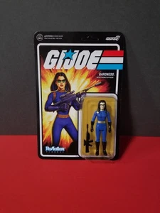 SUPER7 REACCIÓN - G.I. FIGURA DE ACCIÓN JOE BARONESS 3.75 - CARDADA 2021 - Imagen 1 de 2
