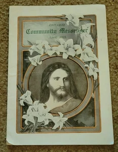 April 1925 Ontario Community Messenger - Picture 1 of 2