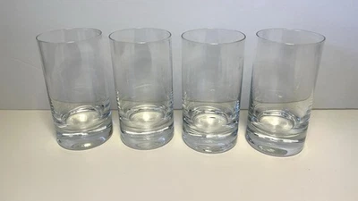 Juego de 4 vasos Schott Zwiesel transparentes 6 oz jugo agua en muy buen estado-como nuevos Foto 1 de 4