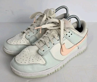 Nike Dunk Low Barely Green Athletic Shoes Sneakers Womens 10 Shoe  DD1503-104 - Image 1 of 4