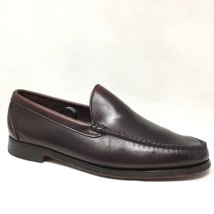 Allen Edmonds Princeton Halbschuhe elegante Schuhe Herren Größe 9,5 E Weite burgunderrot - Bild 1 von 9