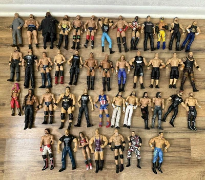 Mattel WWE Mixed Large Lot of 44 Action Figures - Image 1 of 4