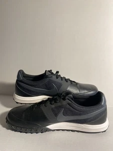 Nike Mens Spikeless Golf Shoes Lunar Mont Royal 652530-001 Size 11.5 Black - Picture 1 of 14