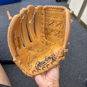 Rawlings RBG135 10" Baseball Handschuh/Mitt Rickey Henderson Linkshand Werfer - Bild 1 von 4