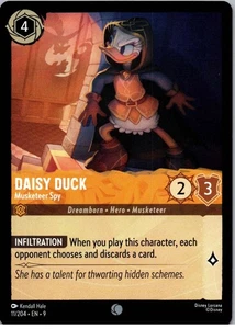 Daisy Duck - Musketeer Spy - Common - Fabled - 11/204 - NM - Normal - Picture 1 of 2