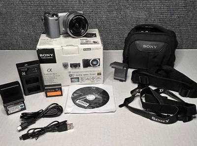 Câmera Digital Sony Alpha Nex-5T 16MP Com Lente F3.5-5.6 Oss 16-50mm Com Estojo Sony - Imagem 1 de 4