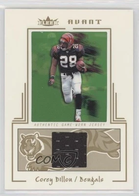 2003 Fleer Avant Materials Red /75 Corey Dillon #AGW/48 - Image 1 of 2