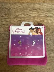 CLAIRE’S DISNEY PRINCESS ARIEL LITTLE MERMAID STERLING SILVER STUD EARRINGS New - Picture 1 of 13