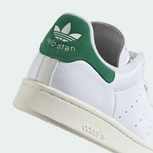 🚲 Nuevo en caja Adidas Velostan Stan Smith Cuero Ciclismo/Bicicleta Zapatos • Blanco/Verde - Imagen 1 de 7