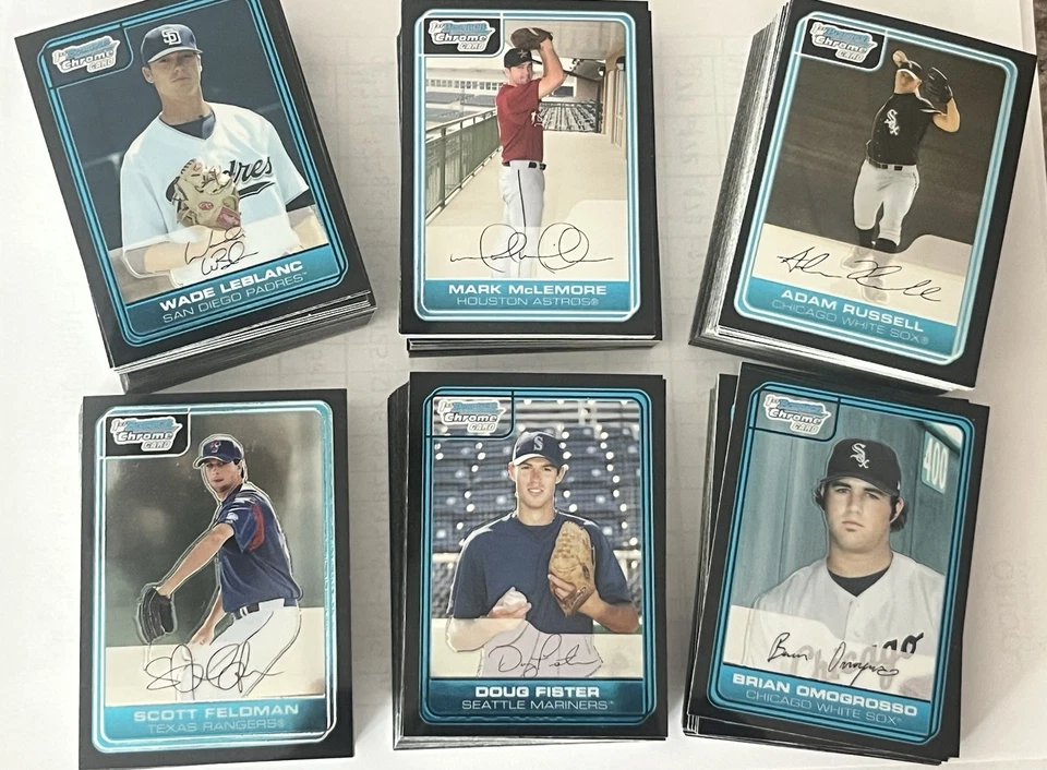 2006 Bowman Chrome 1st Baseball MLB -Choose Your Card!* -  Buy 1 Get 1 FREE - Image 1 of 1