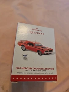 2015 Hallmark Andenken Ornament 1970 Mercury Cougar Eliminator American Classics - Bild 1 von 1