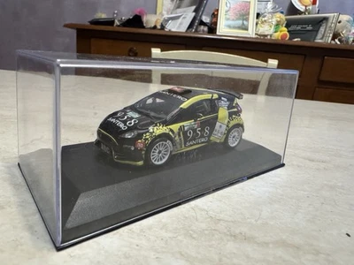 Ford Fiesta WRC Basso-Ghione Rally d’ Alba 2017 nuova in box 1:43 da collezione - Immagine 1 di 4