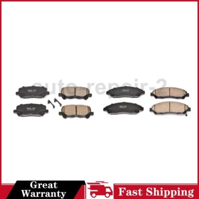 Conjunto de pastilhas de freio a disco dianteiro traseiro Honda Pilot Power Stop 2009~2011 - Imagem 1 de 3